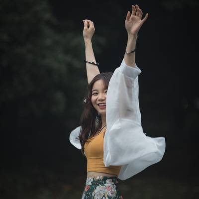 森系模特