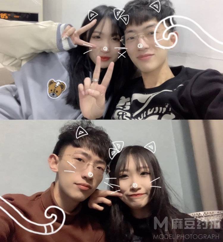 情侣模特