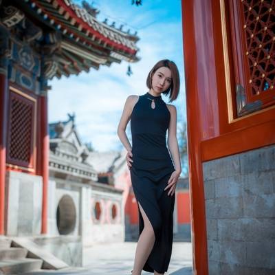 民国模特