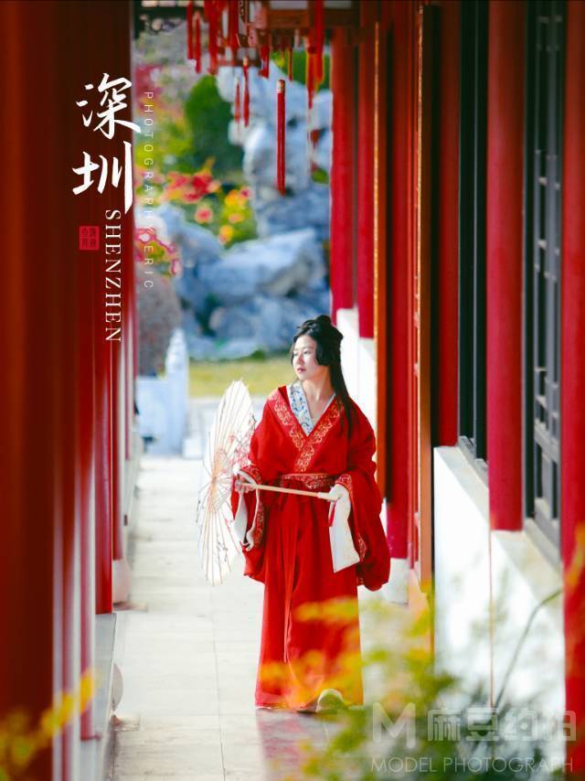 汉服模特