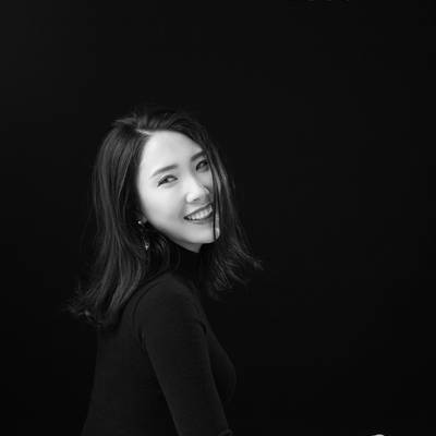 黑白模特