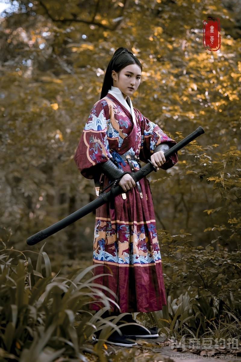 汉服模特