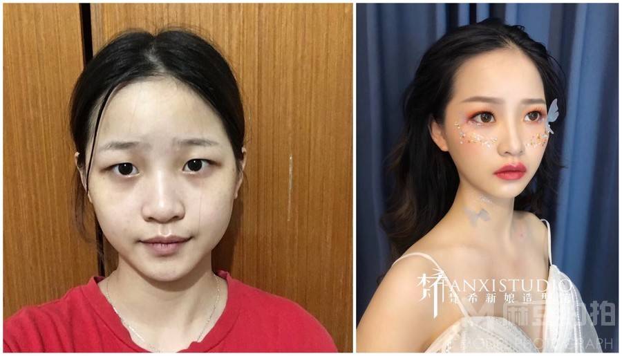 妆容模特