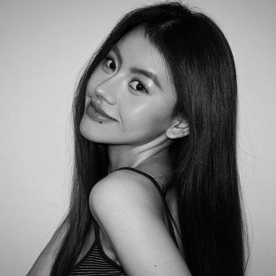 黑白模特