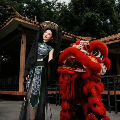 汉服模特