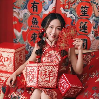 复古模特