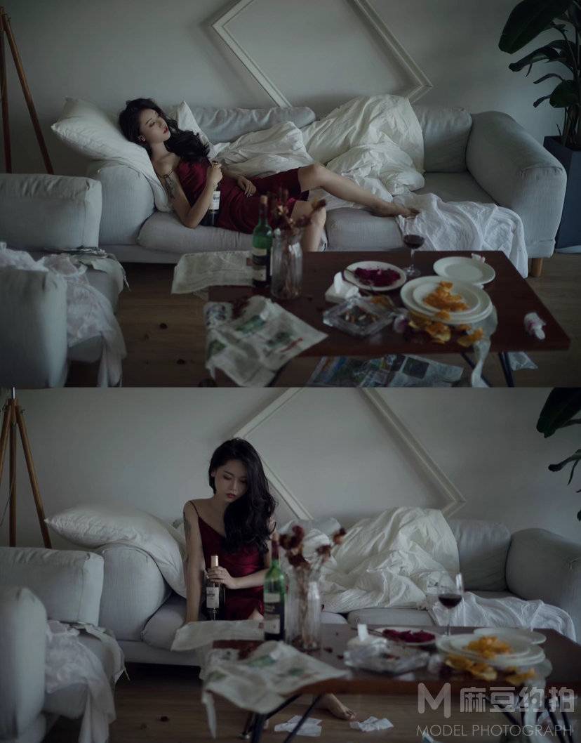 情绪模特