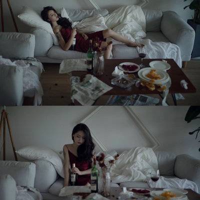 情绪模特
