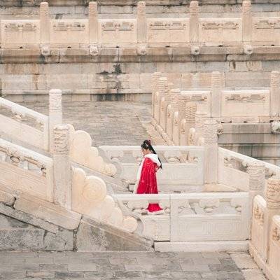 汉服模特