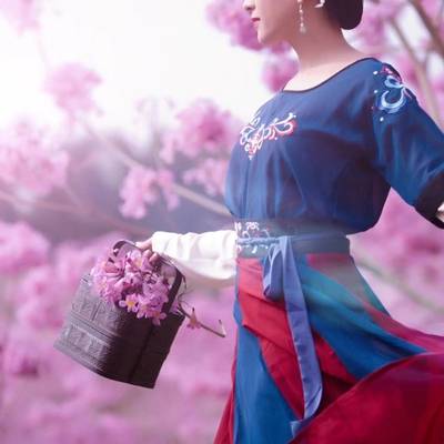 森系模特