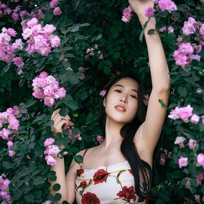 森系模特
