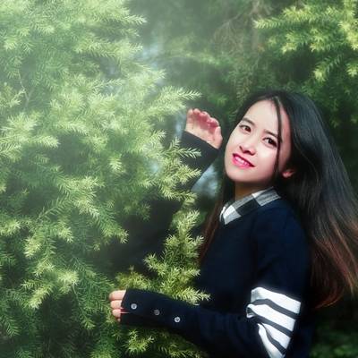 森系模特