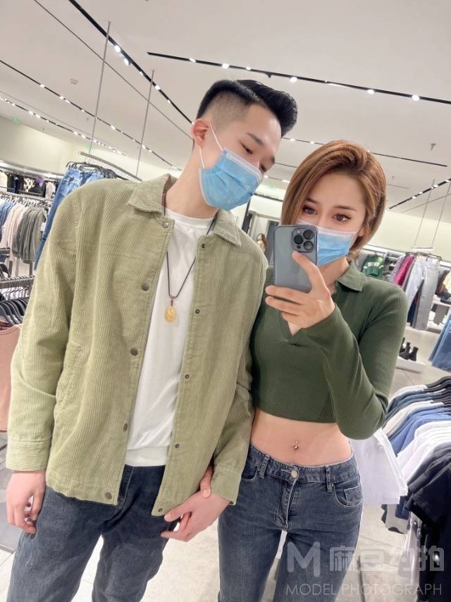 情侣模特