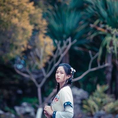 汉服模特
