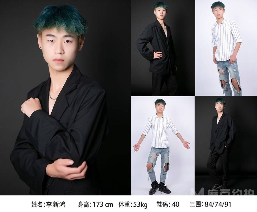 情侣模特