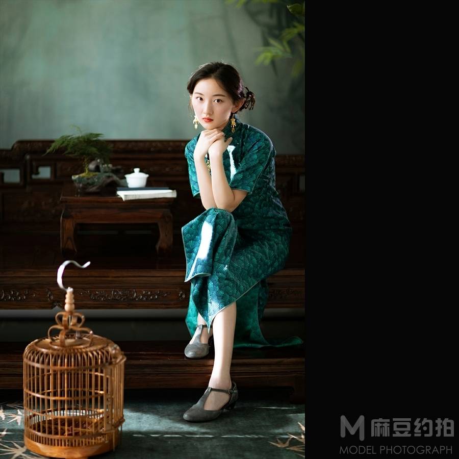 民国模特
