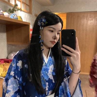 黑白模特