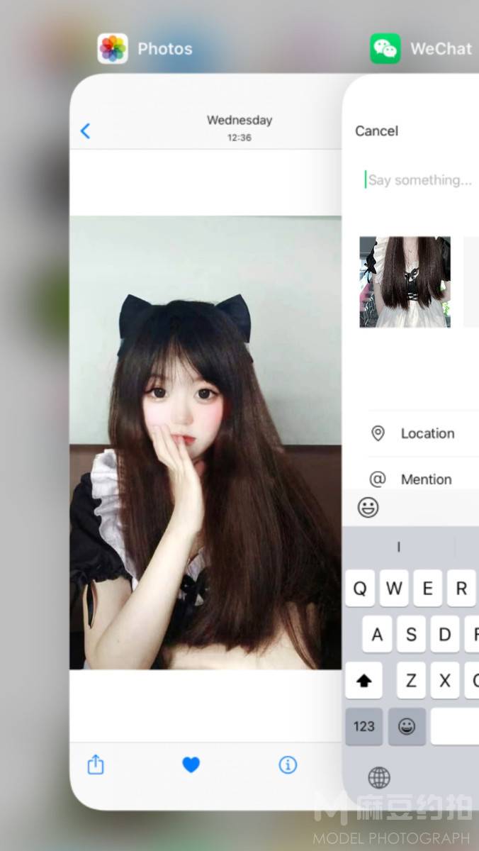 校园模特