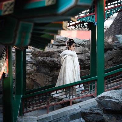 汉服模特