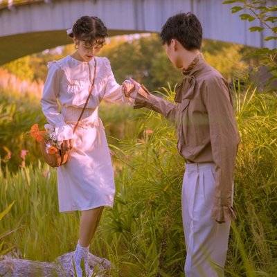 情侣模特
