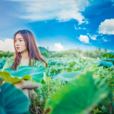 森系模特