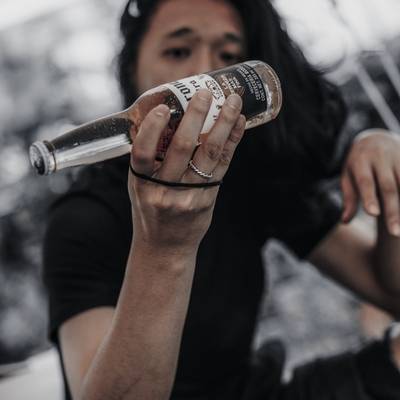 黑白模特