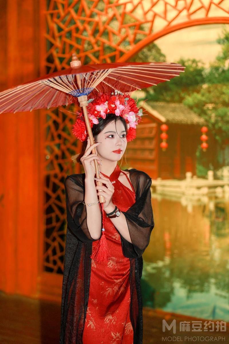 旗袍模特