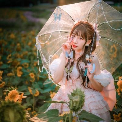 森系模特