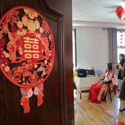 婚礼模特