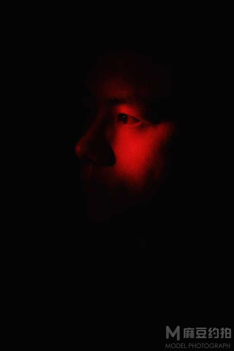 黑白模特