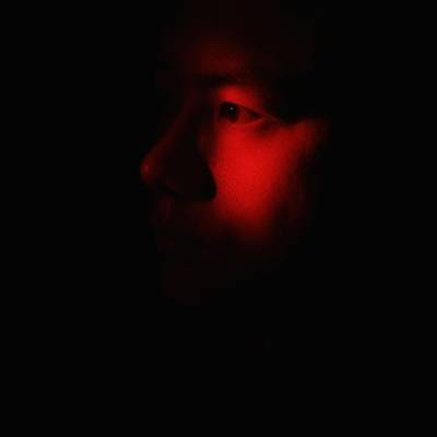 黑白模特