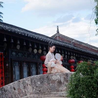 汉服模特