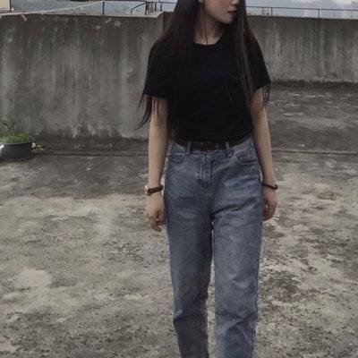 黑白模特