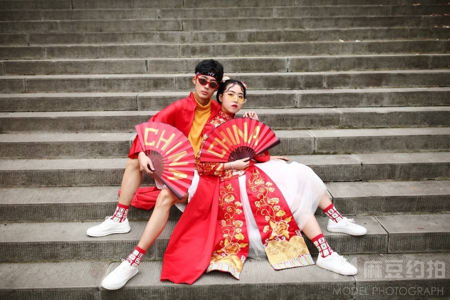 情侣模特
