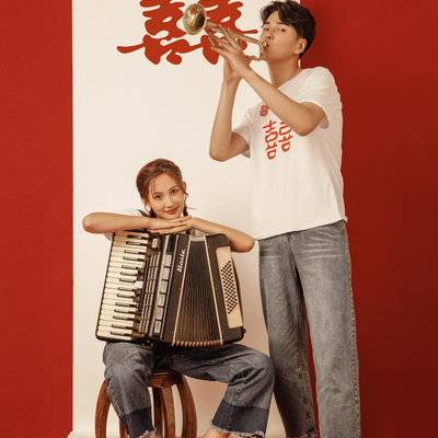 情侣模特