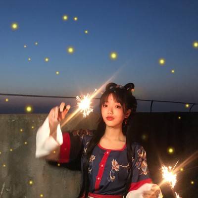 汉服模特