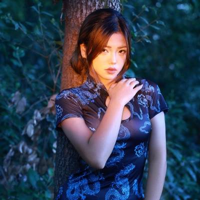 旗袍模特