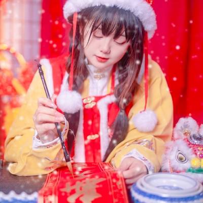 汉服模特