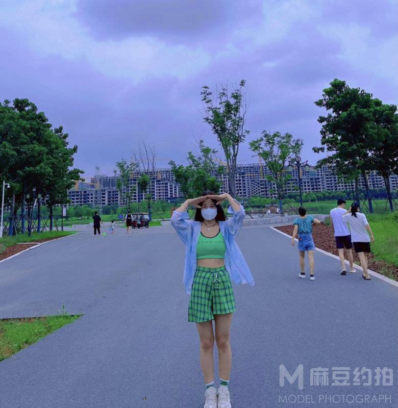 森系模特