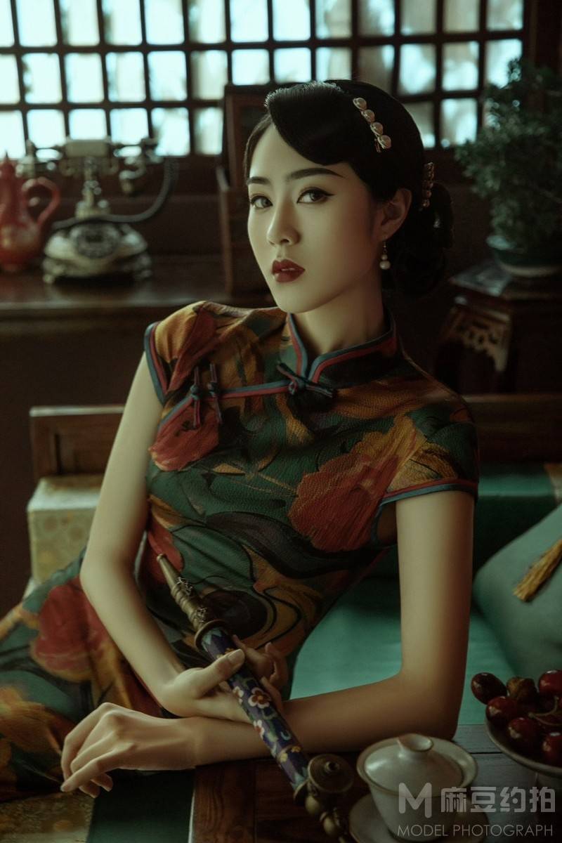 旗袍模特