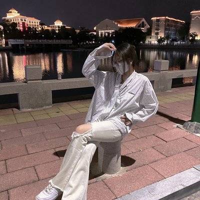 黑白模特