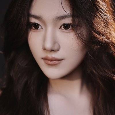 黑白模特