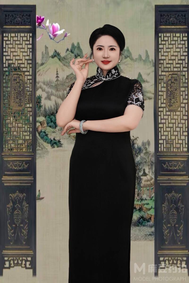 旗袍模特