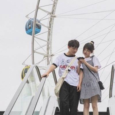 情侣模特