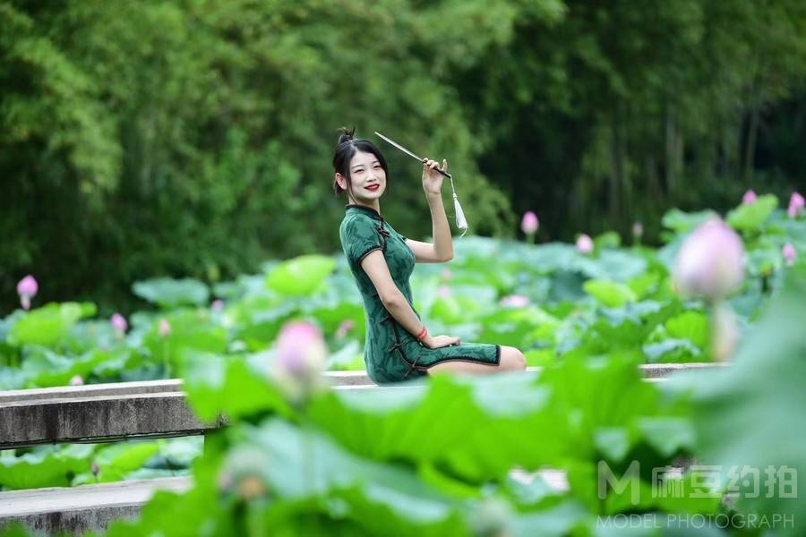 旗袍模特