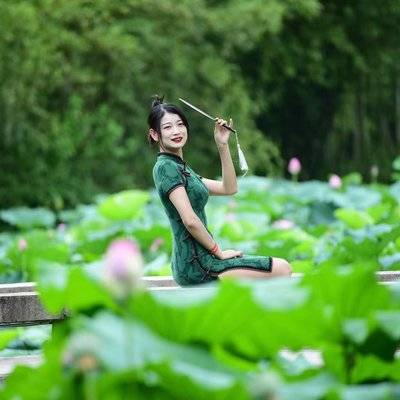 旗袍模特