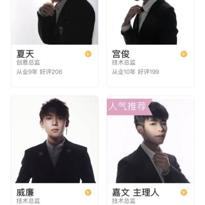 商务模特