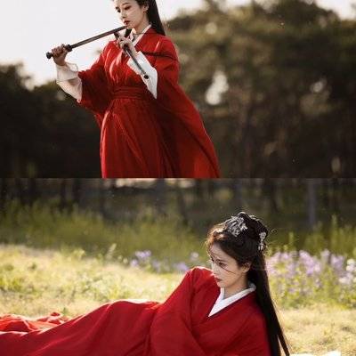 汉服模特