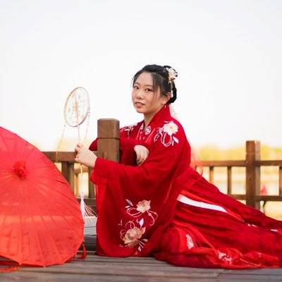汉服模特