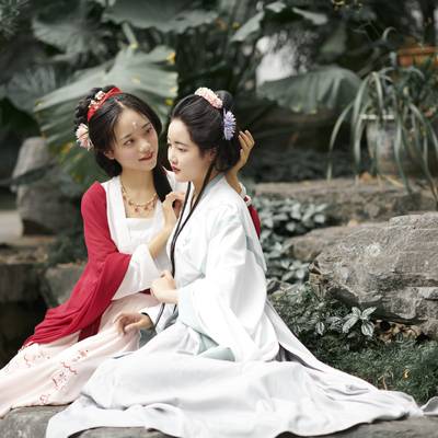 汉服模特